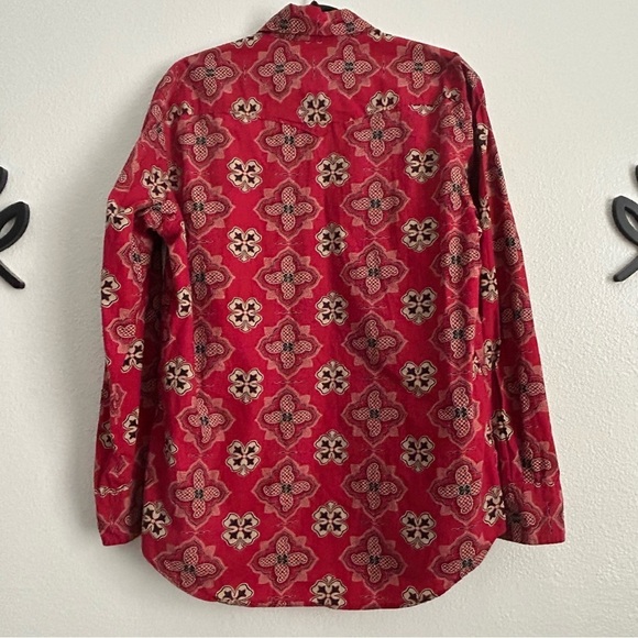Lucky Brand Paisley Button Up Shirt | Size M - Picture 2 of 4
